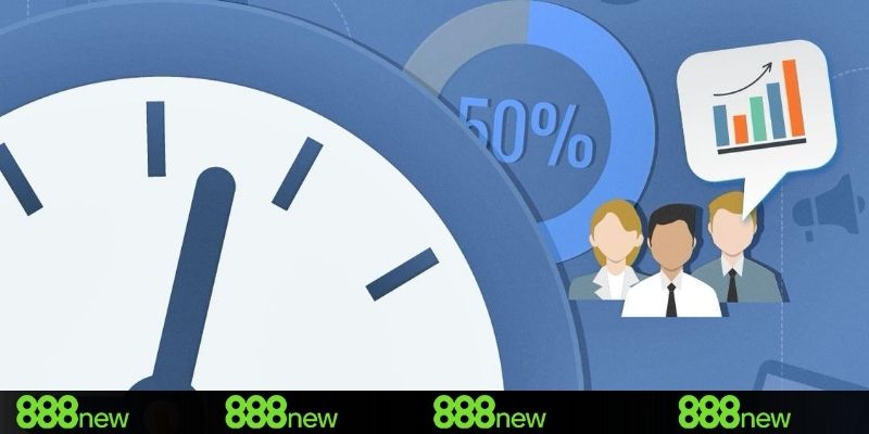 Thời gian xử lý cho mỗi giao dịch rút tiền 888NEW